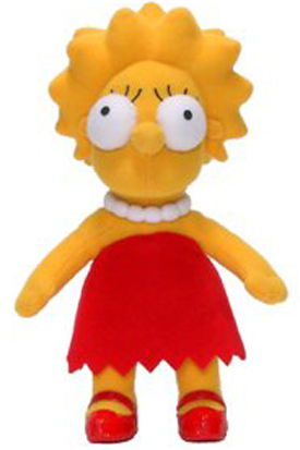 lisa simpson plush